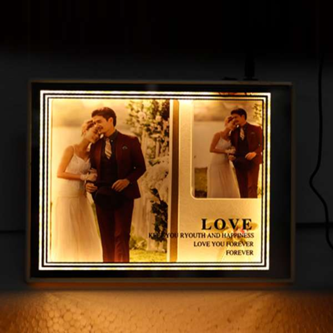 LED Photo Frames with Custom Designs