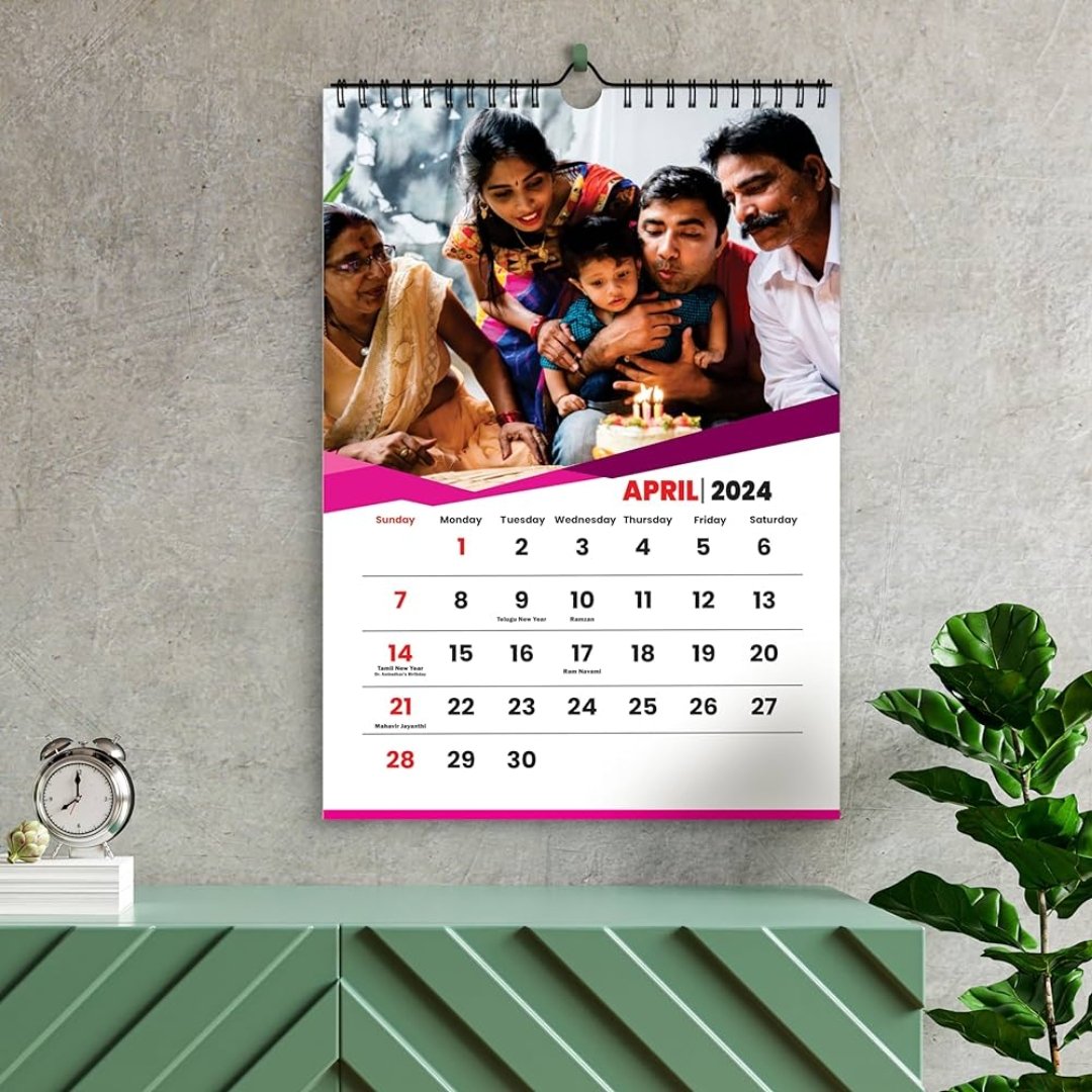 Wall Calendars with Family Pictures
